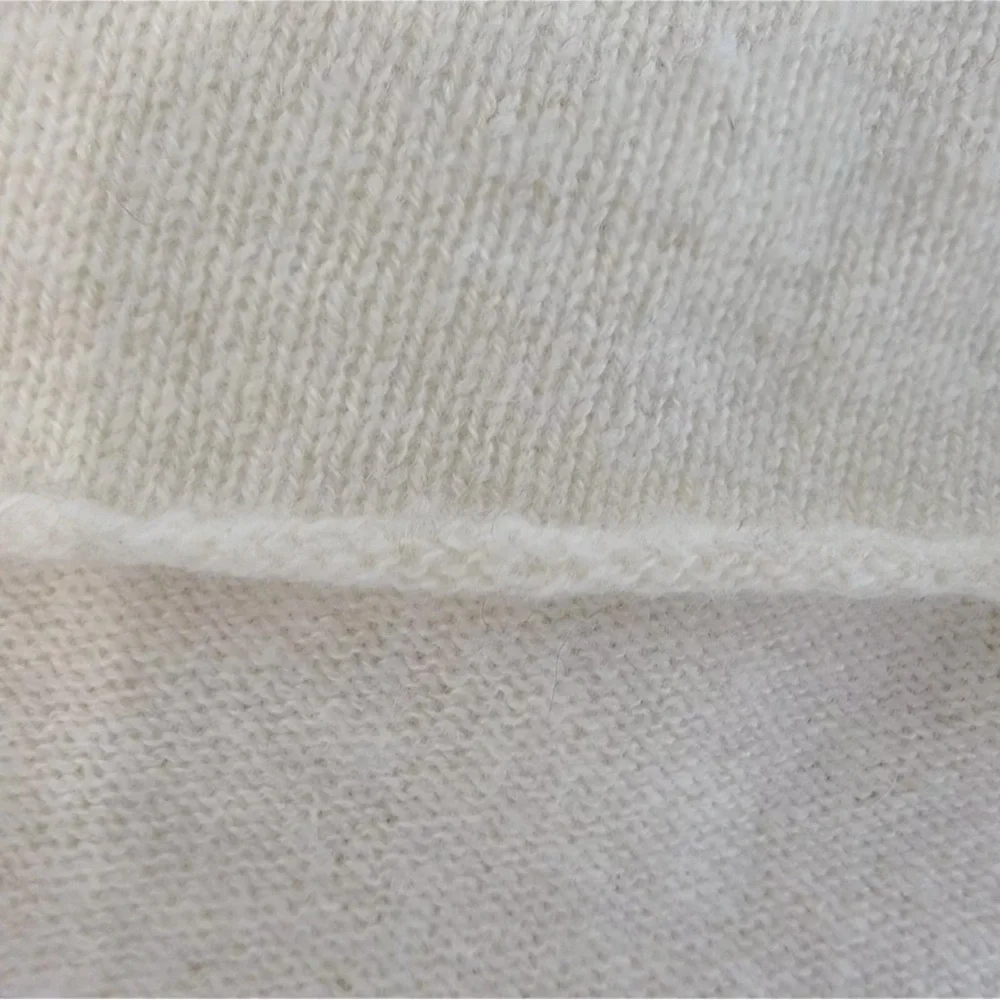 Alice + Olivia Cream Cowl Neck Sweater